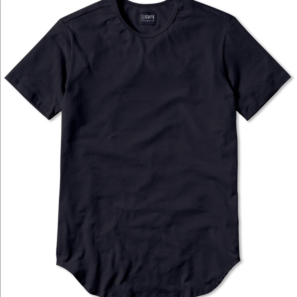 Cuts Clothing Black Elongated
